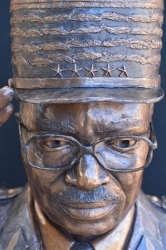 Portrait bust of the Late Général Honoré Olery - Gabon
