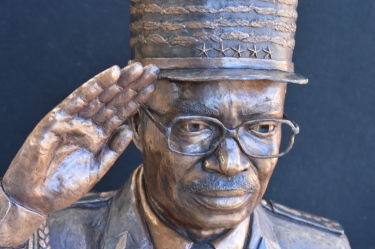 Portrait bust of the Late Général Honoré Olery - Gabon