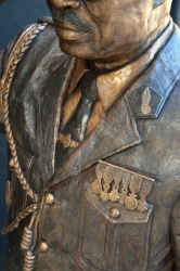 Portrait bust of the Late Général Honoré Olery - Gabon
