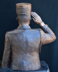 Portrait bust of the Late Général Honoré Olery - Gabon