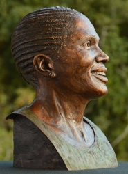 Portrait bust of the Late Lesego Victoria Montoedi