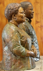 Portrait Busts of Mr and Mrs Shongwe