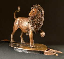 eSwatini Lion on Shield